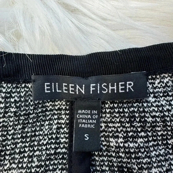 Eileen Fisher Tweed Moto Jacket - Picture 6 of 6